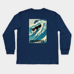 Surfcat Kids Long Sleeve T-Shirt